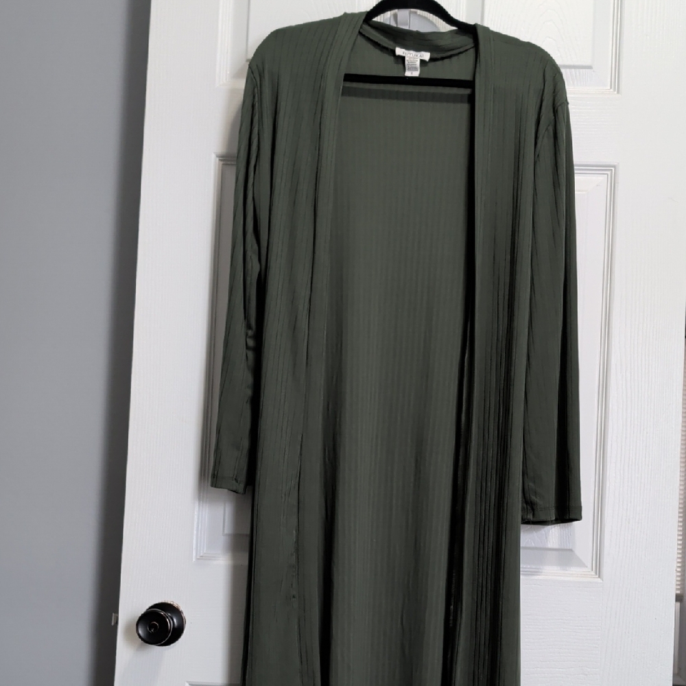 Women's Green Cardigan